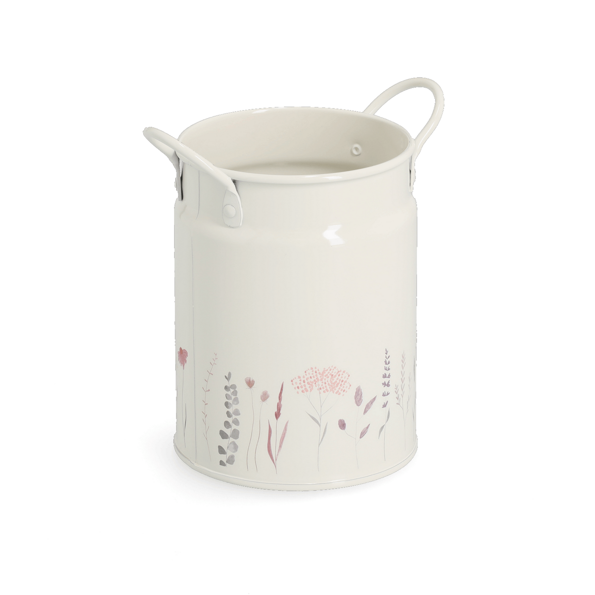 Utensillienhalter 'Flowers' Metall 1250 ml 11 x 15,5 x 11 cm