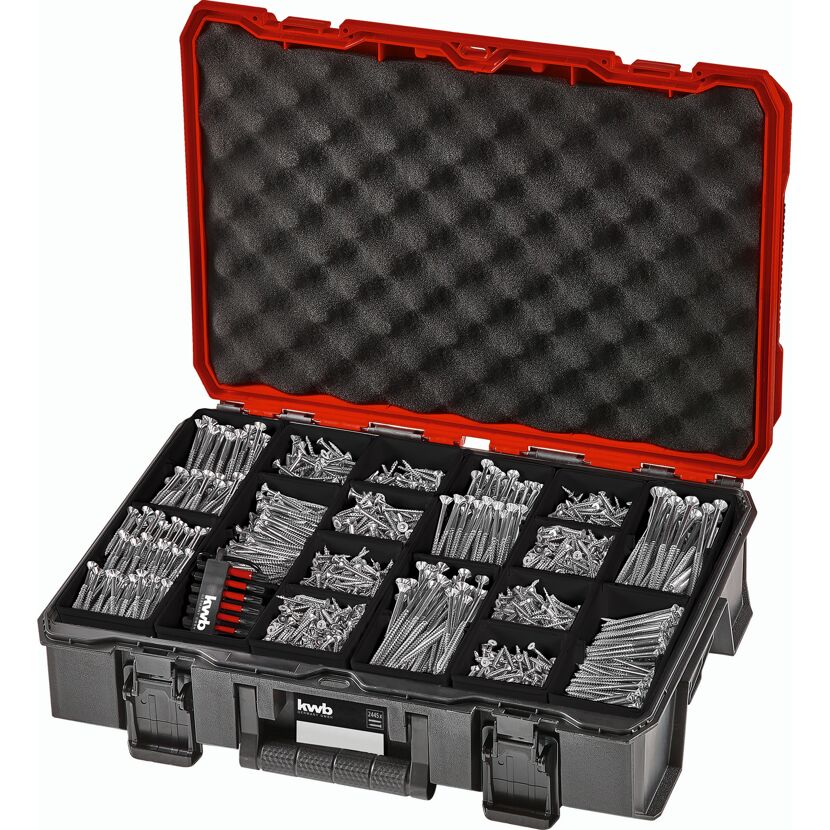 Schraubenkoffer 'E-Case' 2445-teilig