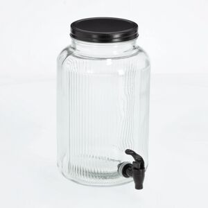 Getränkespender Glas/Metall 3900 ml 16 x 25 x 16 cm