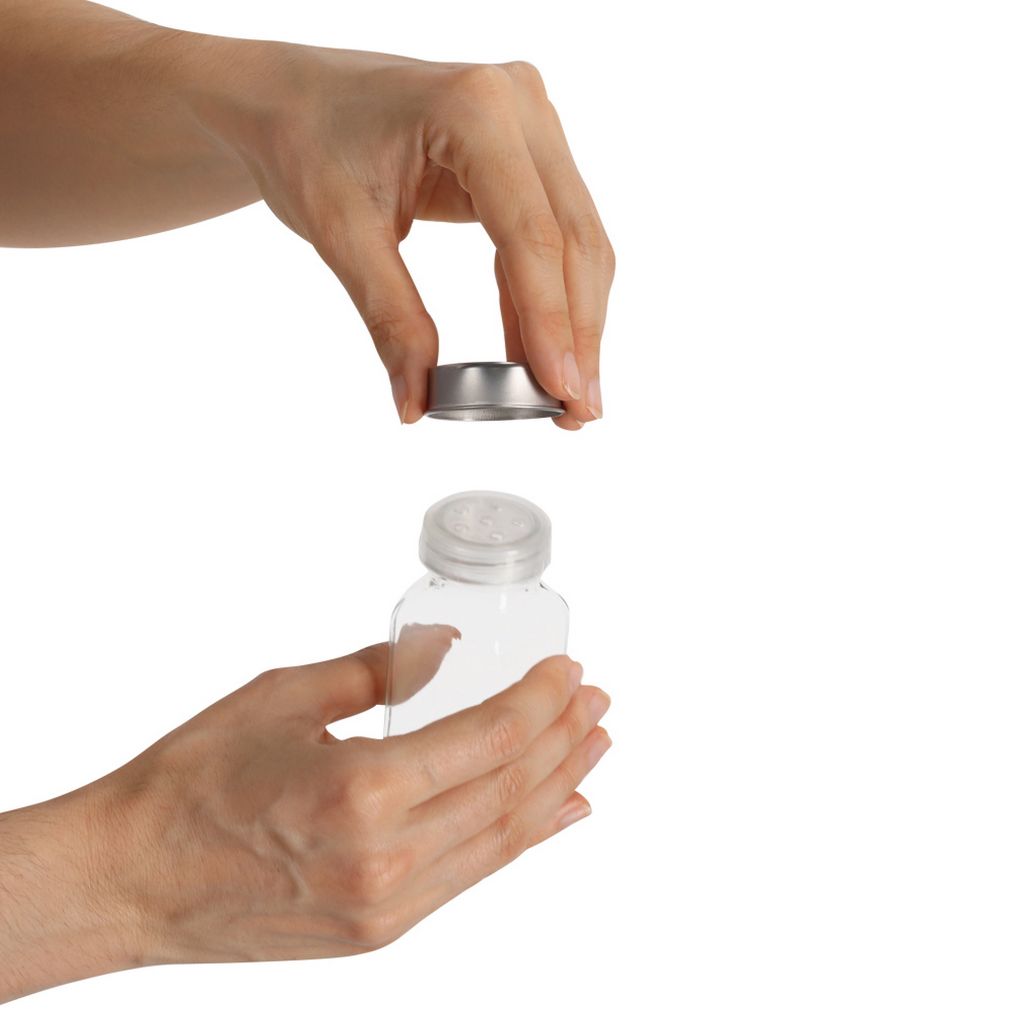 Gewürzständer-Set Glas/Metall/Bambus 11-teilig 22,7 x 30 x 4,7 cm