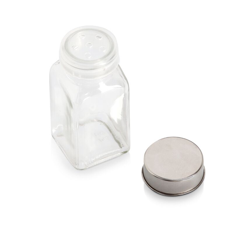 Gewürzständer-Set Glas/Metall/Bambus 11-teilig 22,7 x 30 x 4,7 cm