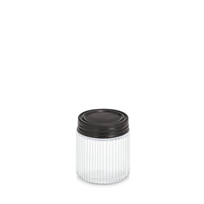 Vorratsglas mit Metalldeckel 120 ml 6 x 7 x 6 cm