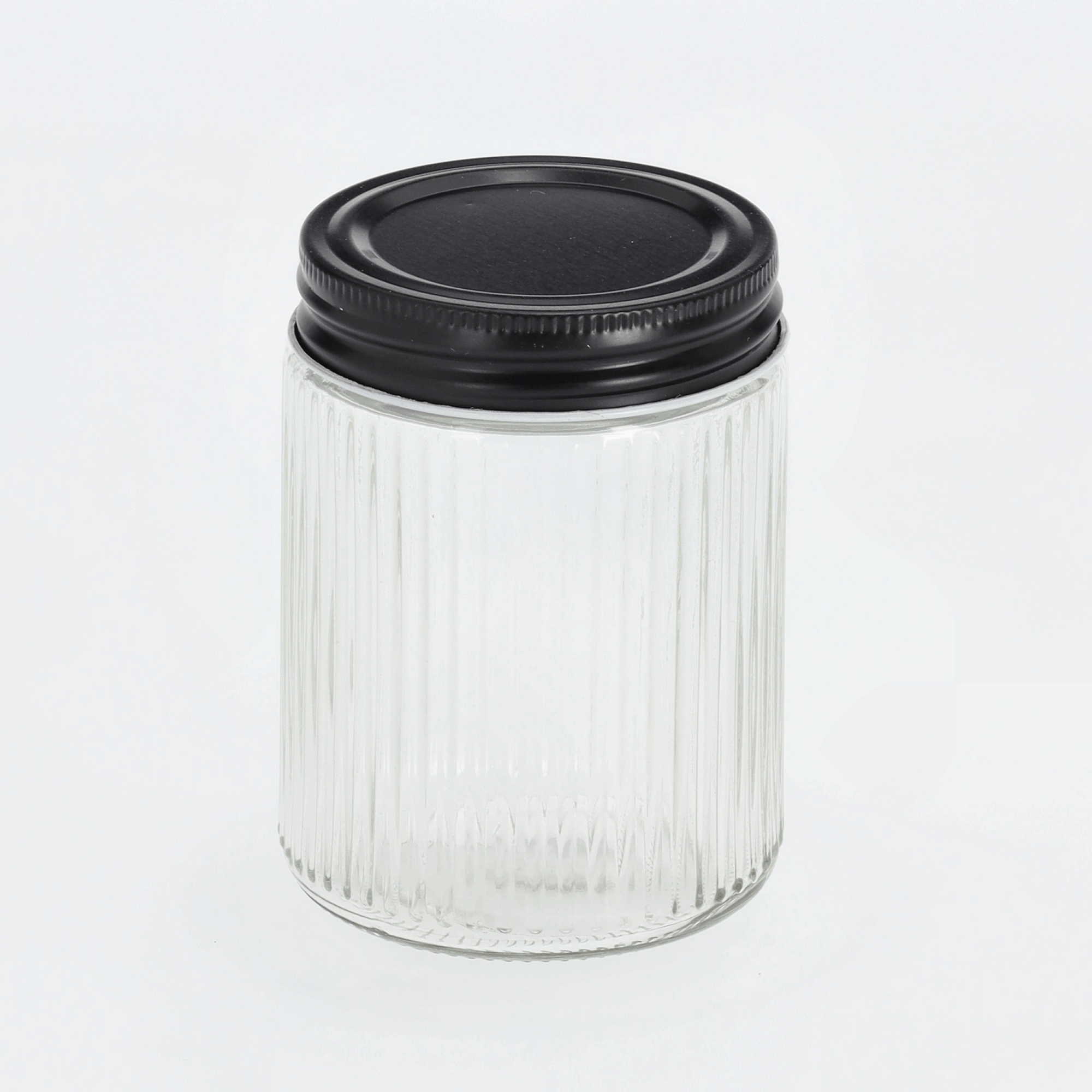 Vorratsglas mit Metalldeckel 300 ml 7,5 x 10 x 7,5 cm