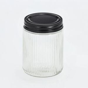 Vorratsglas mit Metalldeckel 300 ml 7,5 x 10 x 7,5 cm