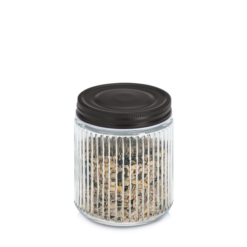 Vorratsglas mit Metalldeckel 520 ml 9,3 x 11,3 x 9,3 cm