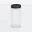 Vorratsglas mit Metalldeckel 950 ml 9,3 x 19,5 x 9,3 cm