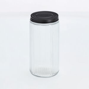 Vorratsglas mit Metalldeckel 950 ml 9,3 x 19,5 x 9,3 cm