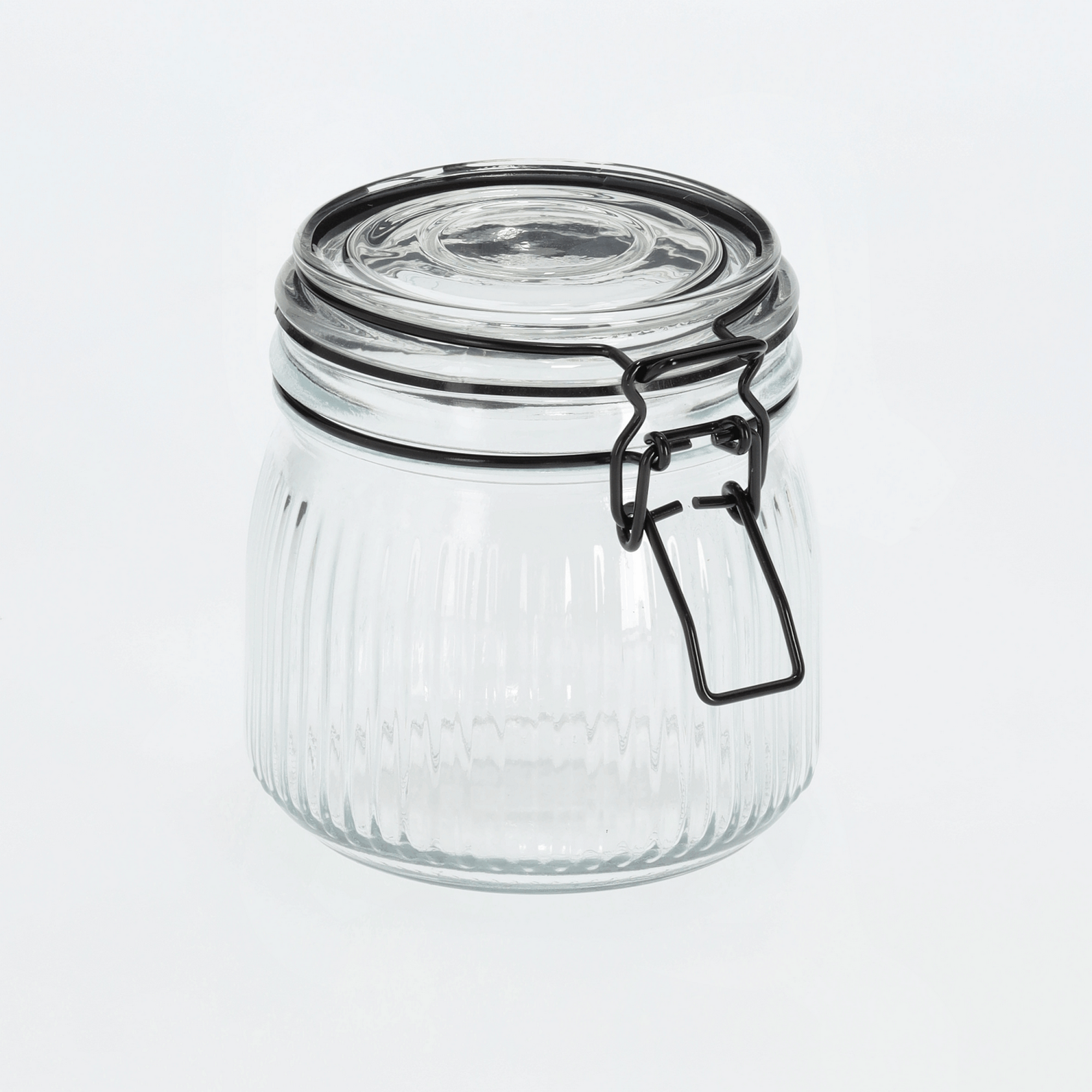 Vorratsglas mit Bügelverschluss 550 ml 10,7 x 11 x 10,7 cm