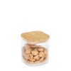 Vorratsglas mit Bambusdeckel 720 ml 10 x 10,7 x 10 cm