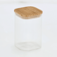 Vorratsglas mit Bambusdeckel 1,15 l 10 x 15,5 x 10 cm