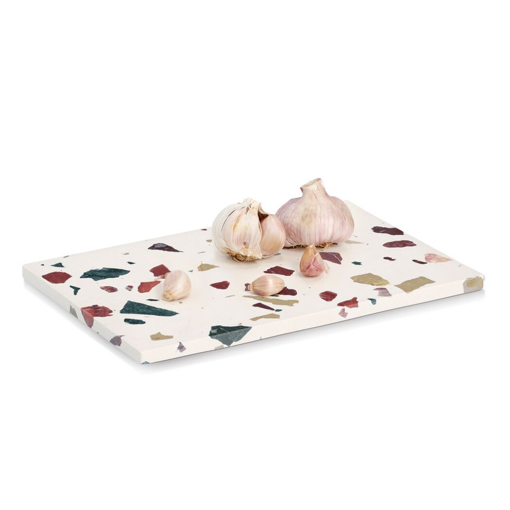 Servierplatte Terrazzo 30 x 1,4 x 20 cm