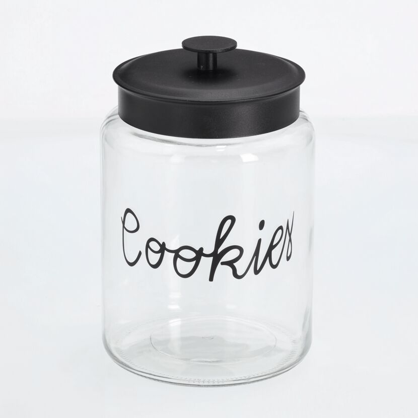 Vorratsglas 'Cookies' mit Metalldeckel 4,2 l 17,3 x 26,4 x 17,3 cm
