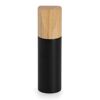 Salz-/Pfeffermühle Gummibaum schwarz 5 x 18,2 x 5 cm