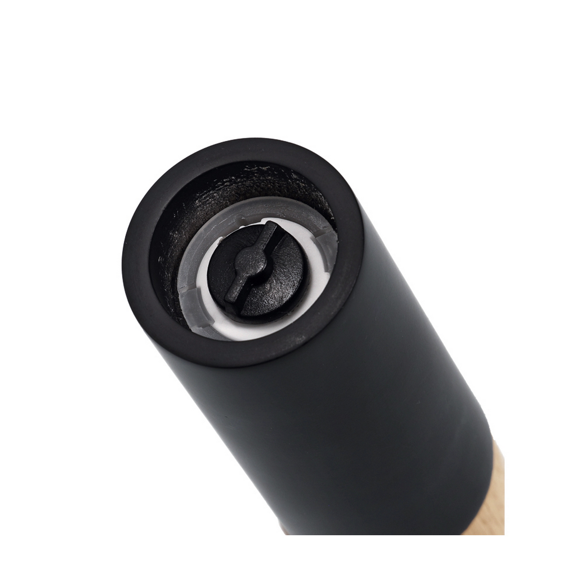 Salz-/Pfeffermühle Gummibaum schwarz 5 x 18,2 x 5 cm