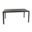 Gartentisch 'Merida' anthrazit/schwarz 150 x 90 x 74 cm