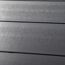 Gartentisch 'Merida' anthrazit/schwarz 150 x 90 x 74 cm