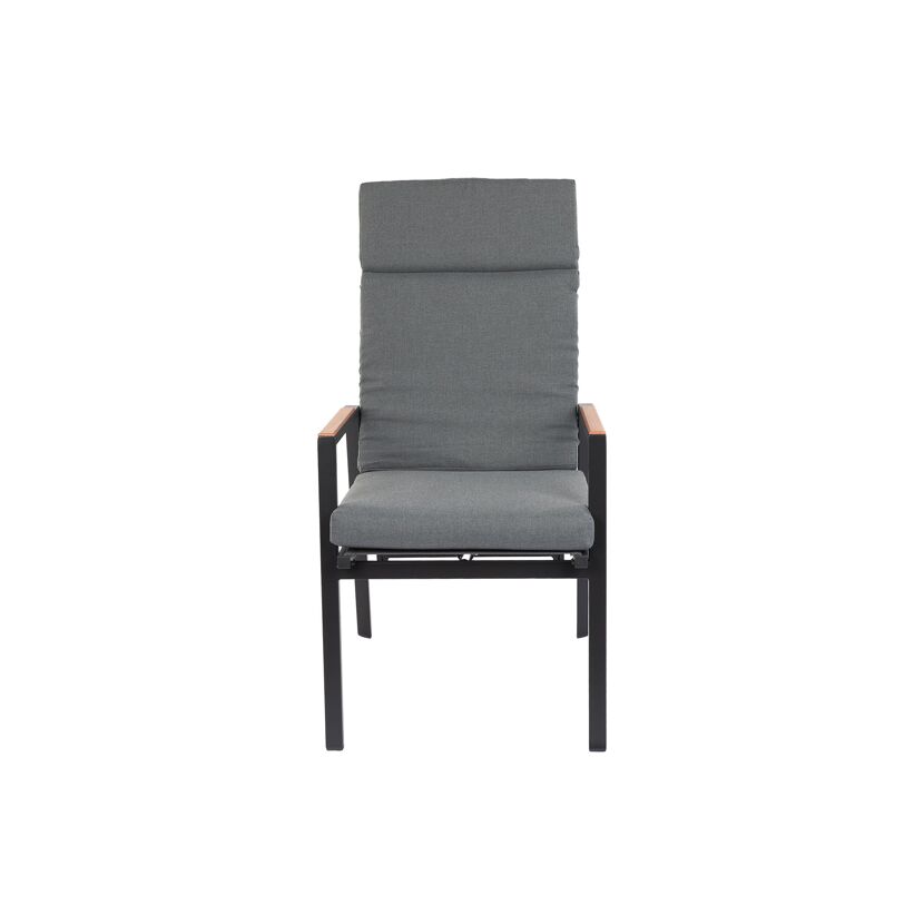 Klappstuhl 'Bern' grau 56 x 105 x 68 cm