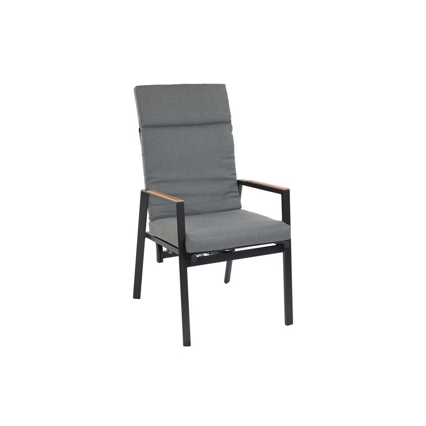 Klappstuhl 'Bern' grau 56 x 105 x 68 cm