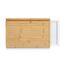 Schneidebrett mit Tablett & Tablet-Halter Bambus/Kunststoff 40 x 5,2 x 26,5 cm