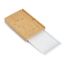 Schneidebrett mit Tablett & Tablet-Halter Bambus/Kunststoff 40 x 5,2 x 26,5 cm
