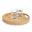 Serviertablett Bambus 32 x 3 x 32 cm