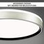 LED-Deckenleuchte 'Shining Pluto' dimmbar 24 W 2900 lm warmweiß bis tageslichtweiß Ø 38 x 7 cm