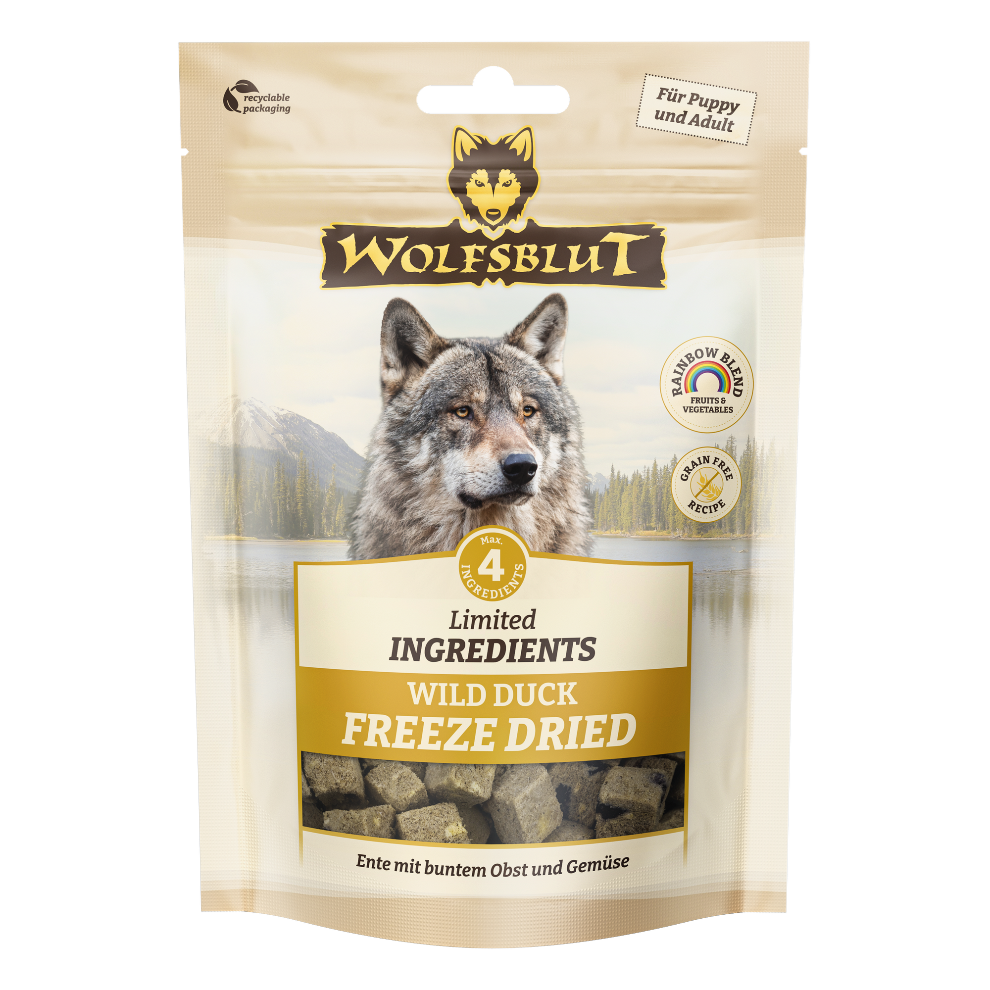 Hundesnack 'Limited Ingredients Freeze Dried Wild Duck' Alle 40 g