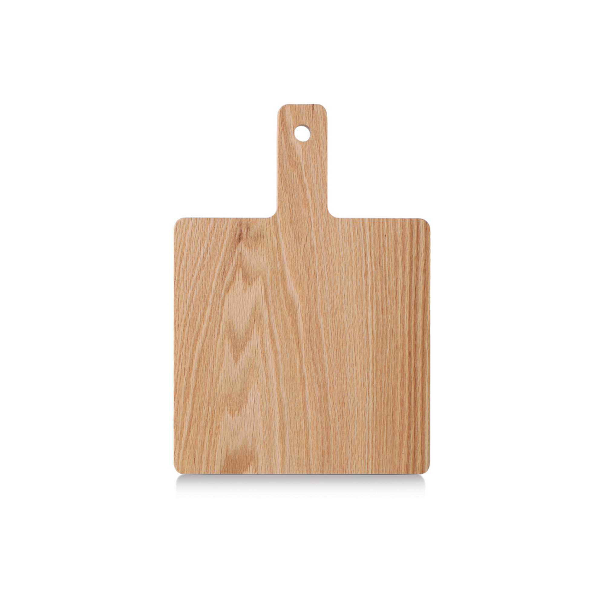 Schneide-/Servierbrett mit Griff Eiche 33 x 1,5 x 23 cm
