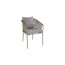 Gartensessel 'Avola' taupe 59 x 79,5 x 66 cm