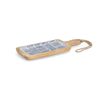 Servierbrett Mangoholz blau 38 x 2,5 x 15,2 cm