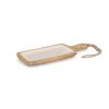 Servierbrett Mangoholz beige 38 x 2,5 x 15,2 cm