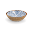 Schale Mangoholz blau 20 x 6 x 20 cm