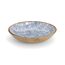 Schale Mangoholz blau 30 x 6 x 30 cm