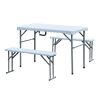 Klappbares Campingset San Remo weiß/grau