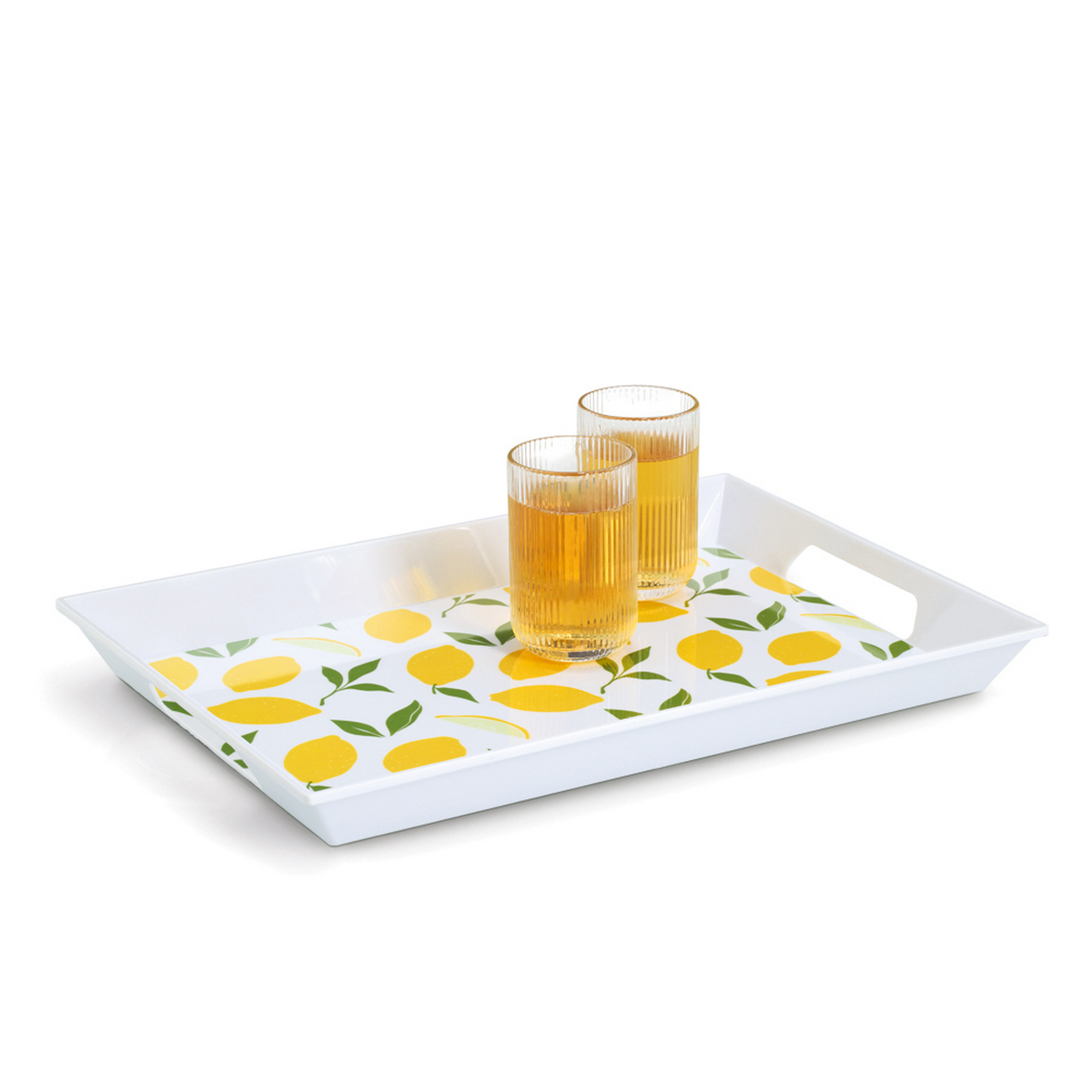 Melamintablett 'Lemons' 50 x 4,7 x 34,8 cm