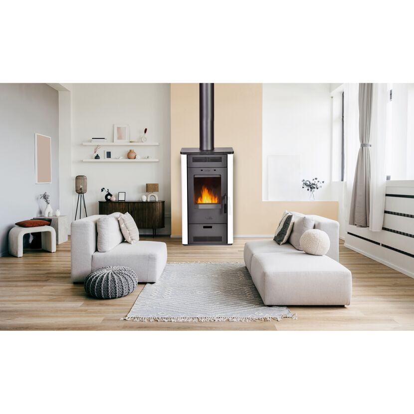Kaminofen 'ETNA 2.0' Stahl schwarz 5,8 kW