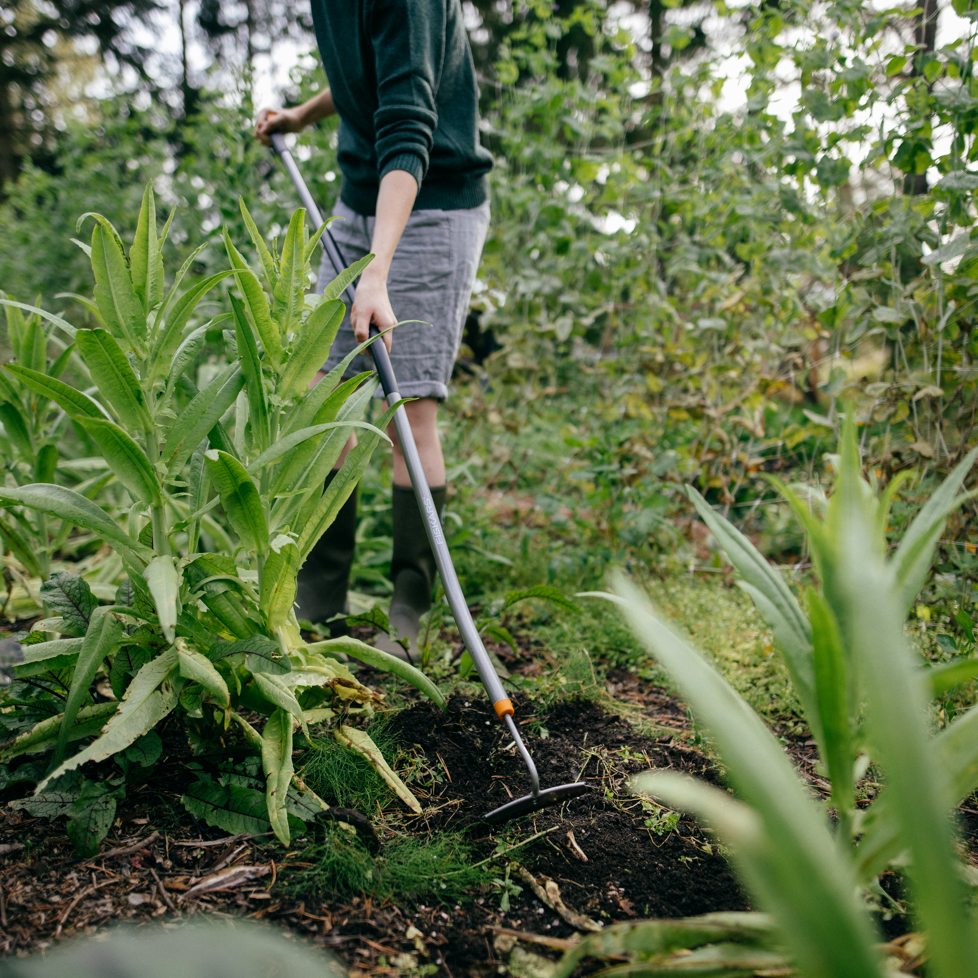 Hacke 'Ergonomic' Aluminium 166 cm