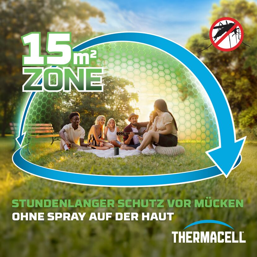 Mückenabwehr 'Protect' schwarz/grün 1 Stück