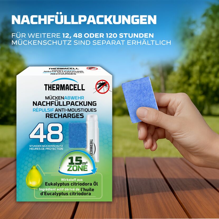 Mückenabwehr 'Protect' schwarz/grün 1 Stück