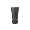 Regentonne 2in1 'Azura' graphite grey 120 l inklusive Pflanzschale und Unterstand