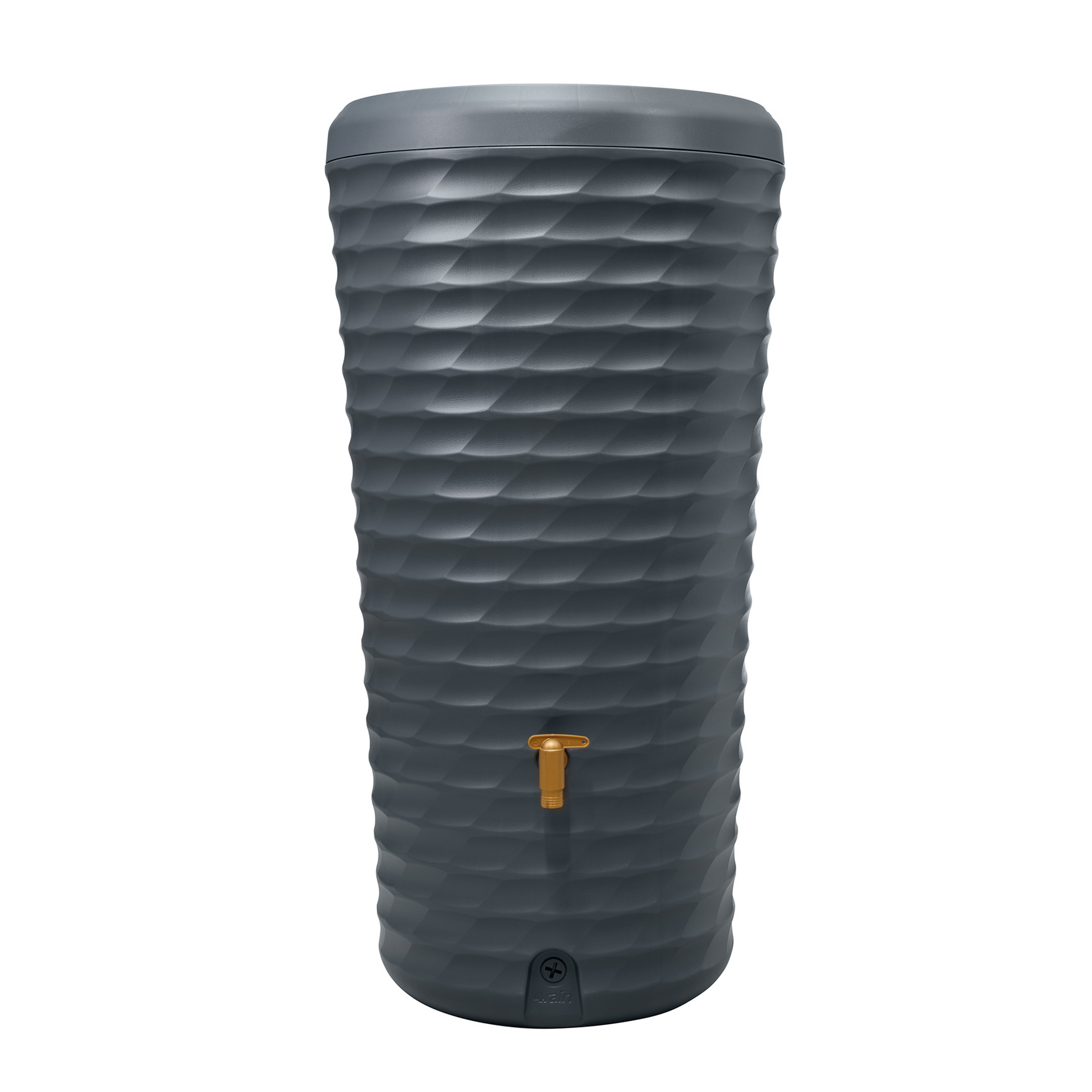 Regentonne 2in1 'Jolie' graphite grey 230 l inklusive Pflanzschale