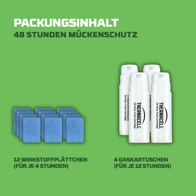 Mückenabwehr Nachfüllpackung 1 Stück 15 m² 48 Stunden