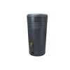 Regentonne 2in1 'Milo' graphite grey 230 l inklusive Pflanzschale