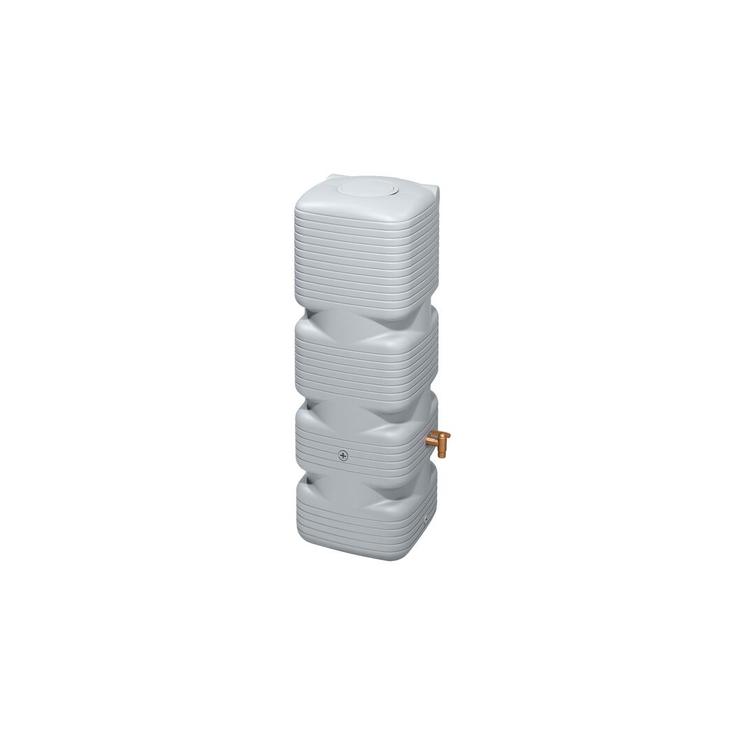 Wandtank 'Quadro' betongrau 170 l