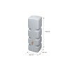 Wandtank 'Quadro' betongrau 170 l