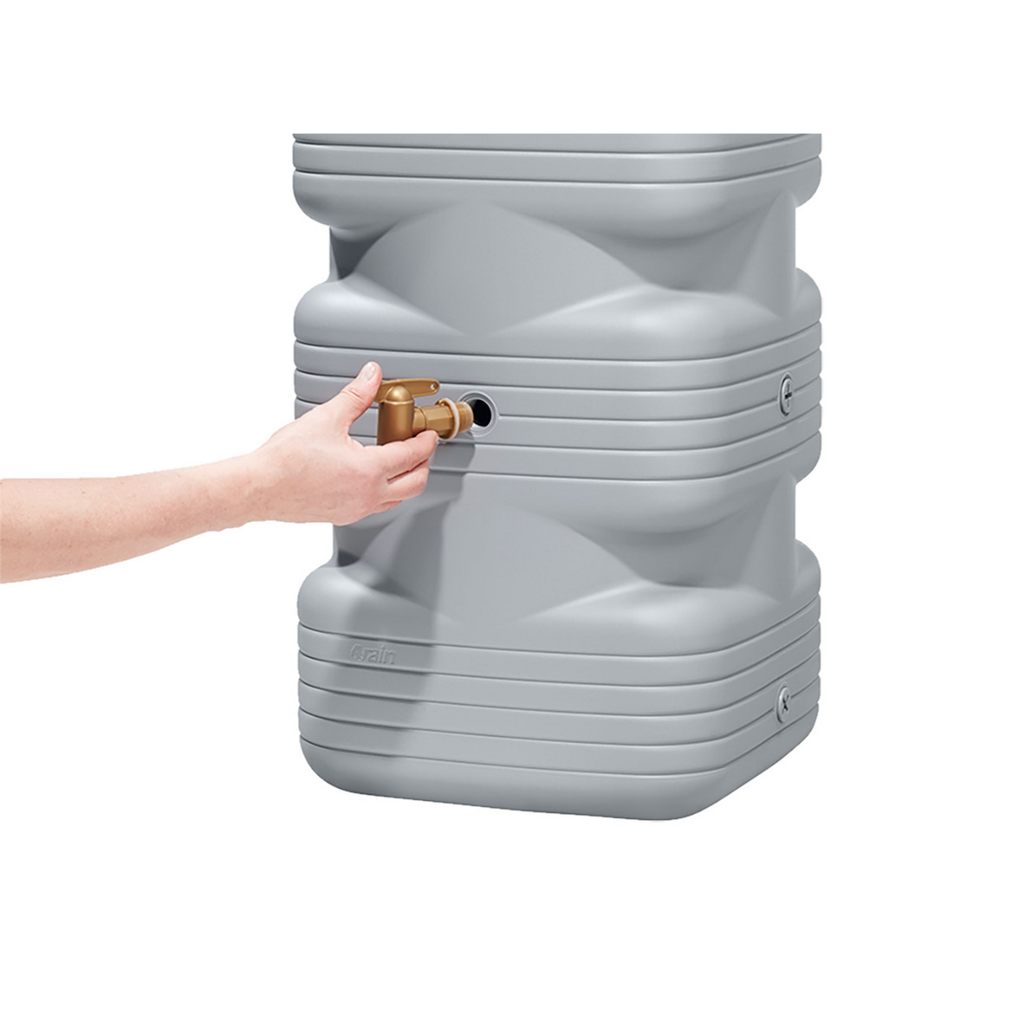 Wandtank 'Quadro' betongrau 270 l