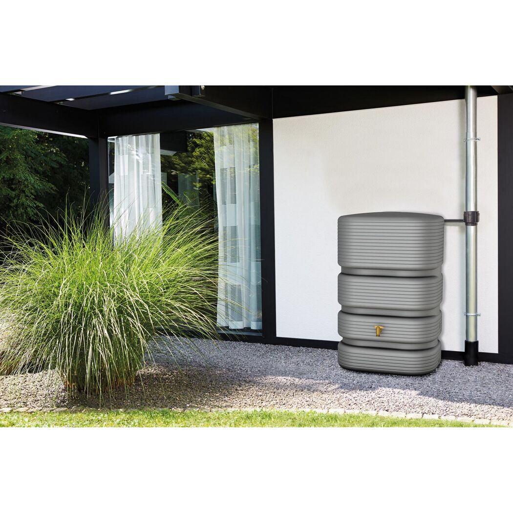 Wandtank 'Quadro' betongrau 500 l