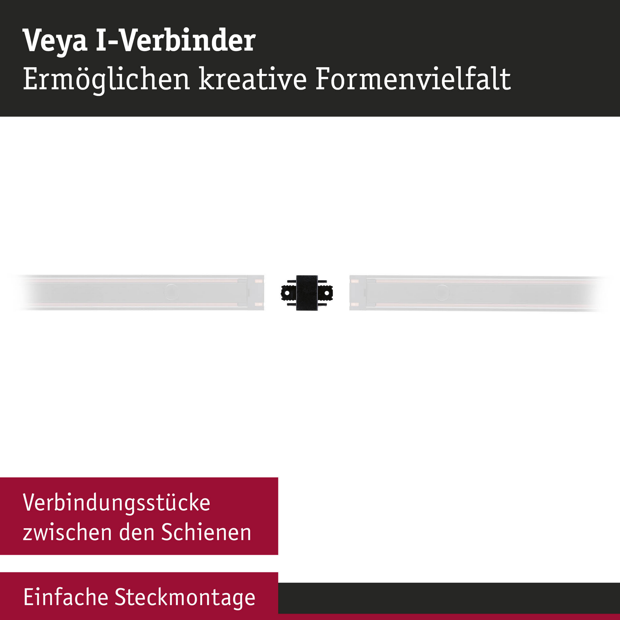 I-Verbinder 'Veya' schwarz