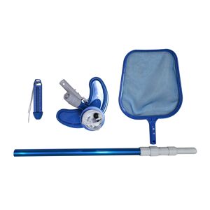 Reinigungsset 4-teilig für Pools mit Kartuschenfilter