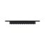 LED-Lightbar 'Veya Lensia' mattschwarz 2700 K 10 W 550 lm
